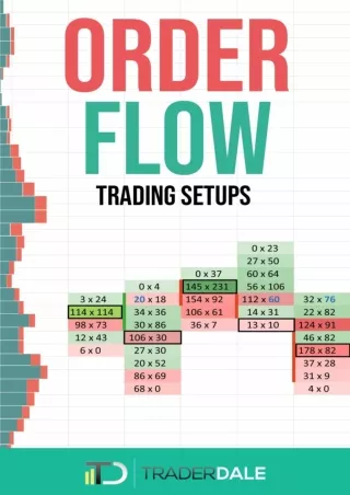 [READ DOWNLOAD] ORDER FLOW: Trading Setups (The Insider's Guide To Trading)