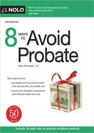 READ [PDF] 8 Ways to Avoid Probate