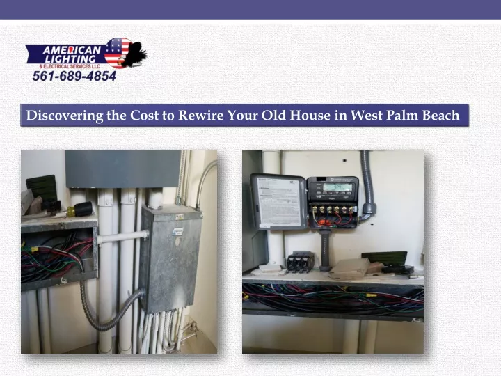 discovering the cost to rewire your old house