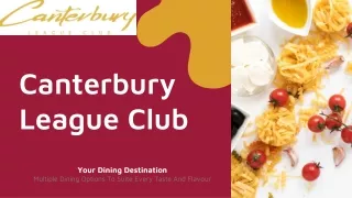 More than Just a Club: Canterbury League Club's Services in Belmore