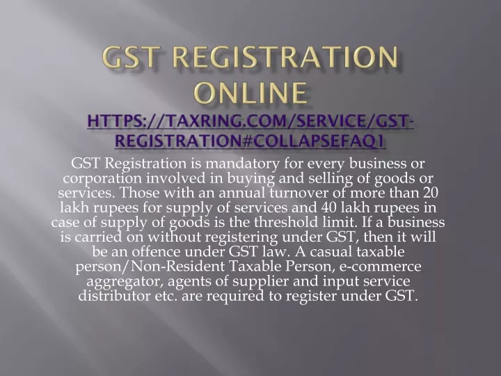 gst registration online https taxring com service gst registration collapsefaq1