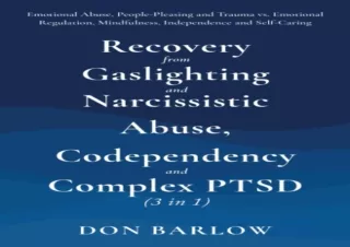 PDF Recovery from Gaslighting & Narcissistic Abuse, Codependency & Complex PTSD