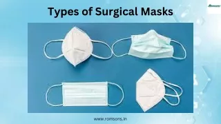 Types of Surgical Masks