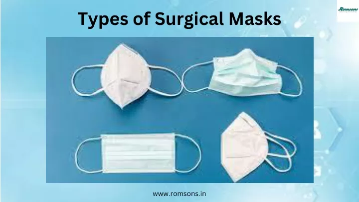 types of surgical masks