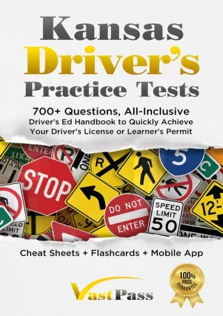 [PDF READ ONLINE] Kansas Driver's Practice Tests: 700  Questions, All-Inclusive Driver's Ed