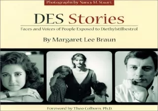READ PDF DES Stories : Faces and Voices of People Exposed to Diethylstilbestrol