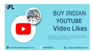 Buy Indian YouTube Video Likes - IndianLikes
