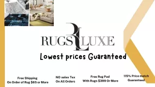 RugsLuxe Where Quality, Craftsmanship, and Luxury Meet