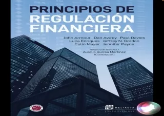(PDF)FULL DOWNLOAD Principios de Regulación Financiera (Spanish Edition)