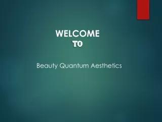 welcome to