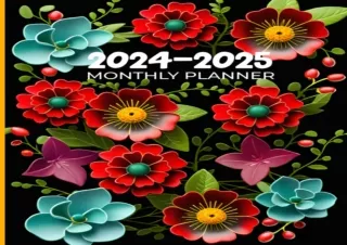 [EPUB] DOWNLOAD 2024-2025 Monthly Planner: Stay Inspired and Organized for Two Years (January 2024 to December 2025)