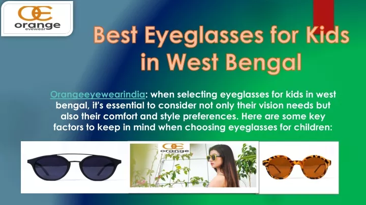 best eyeglasses for kids in west bengal