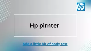 Hp pirnter