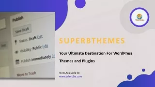 SuperbThemes Your Ultimate Destination for WordPress Themes and Plugins