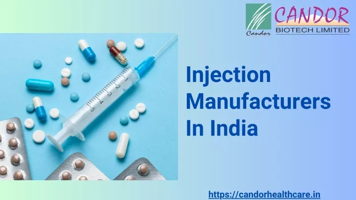injection manufacturers in india