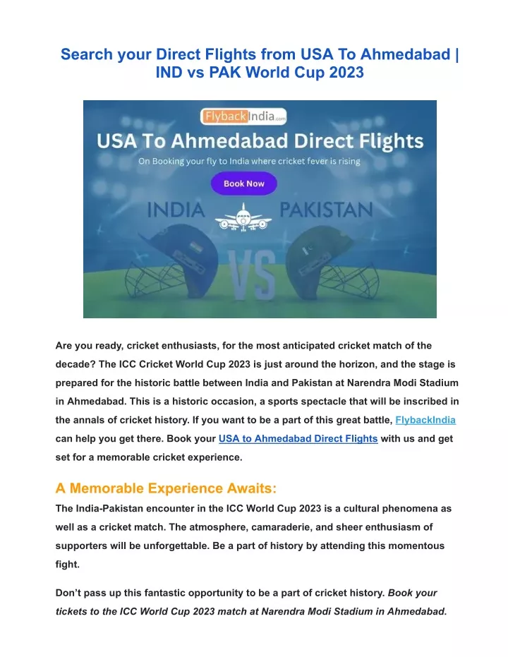 search your direct flights from usa to ahmedabad