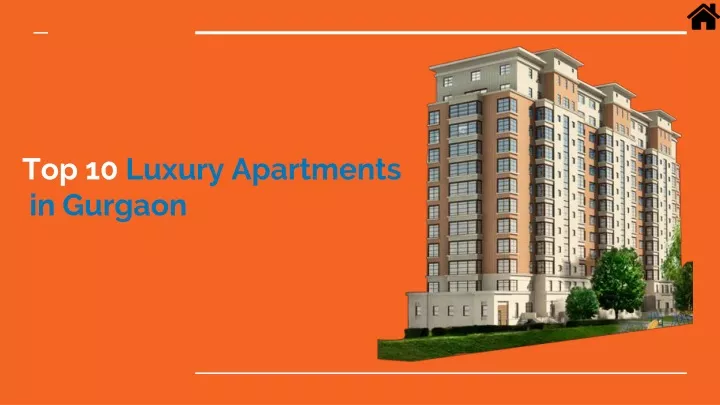 top 10 luxury apartments in gurgaon