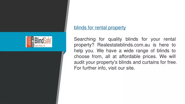 blinds for rental property searching for quality