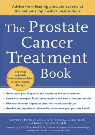 Download Book [PDF] The Prostate Cancer Treatment Book