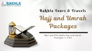 Hajj and Umrah Services online