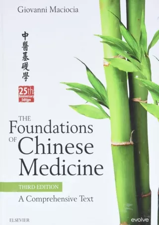 PDF_ The Foundations of Chinese Medicine: A Comprehensive Text