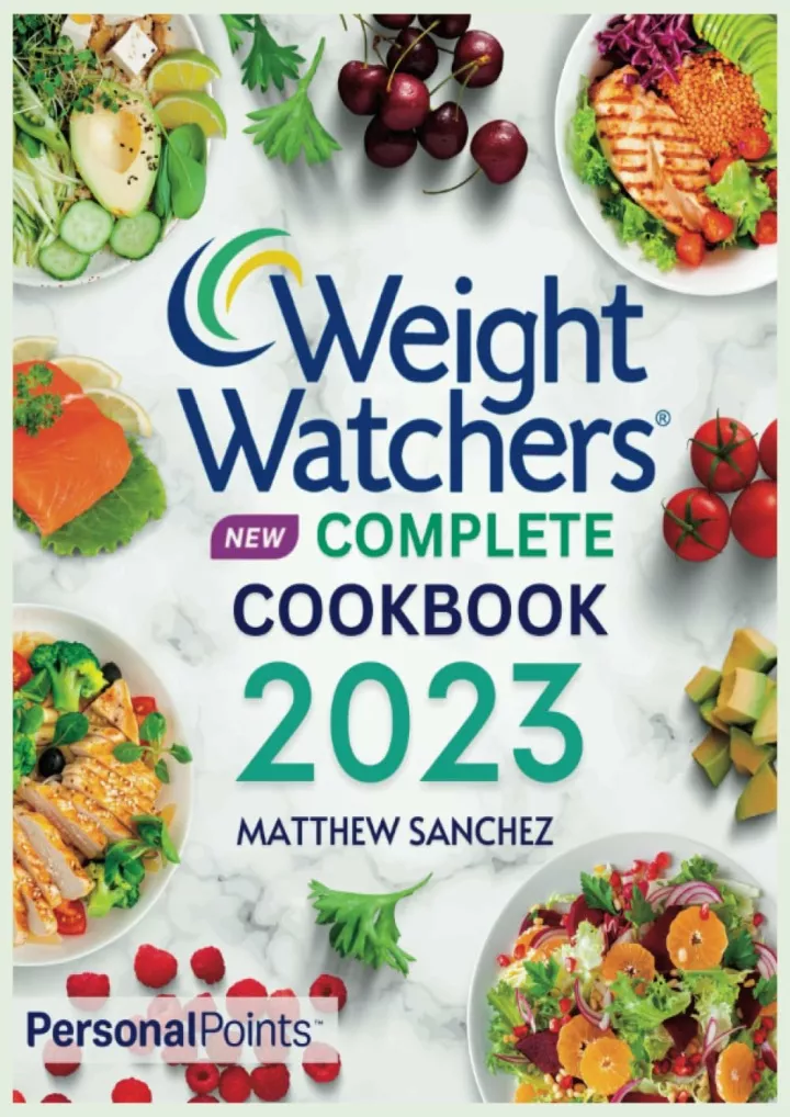 PPT PDF/READ/DOWNLOAD Weight Watchers New Complete Cookbook 2023