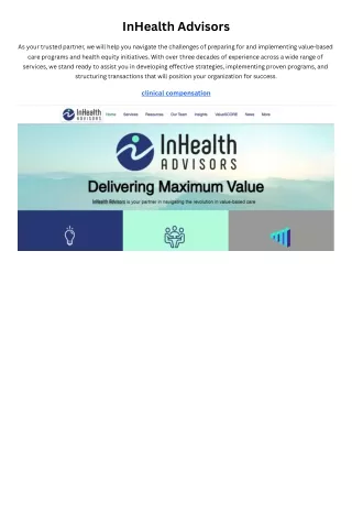 InHealth Advisors