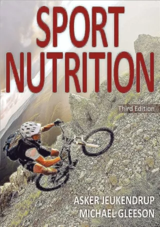 get [PDF] Download Sport Nutrition