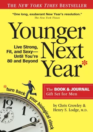 PDF/READ Younger Next Year Gift Set for Men