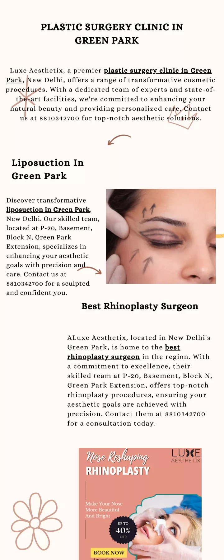 plastic surgery clinic in green park