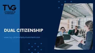 Global Citizenship with TVG's Citizenship by Investment Program!
