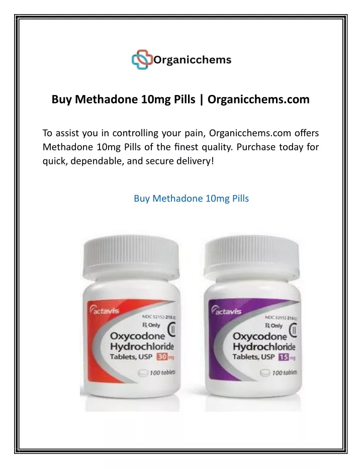 buy methadone 10mg pills organicchems com