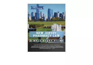 Download New Jersey Pharmacy Law A MPJE Study Guide for ipad