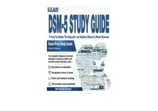 Ebook download The DSM 5 Study Guide To Help You Master The Diagnostic and Stati