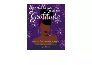 Download Gratitude Journal Good days begin with Gratitude A daily guide to devel