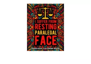 PDF read online Paralegal Coloring Book An Adult Snarky and Humorous Coloring Bo