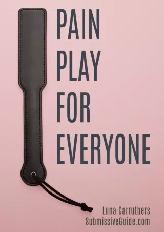READ [PDF] Pain Play for Everyone android