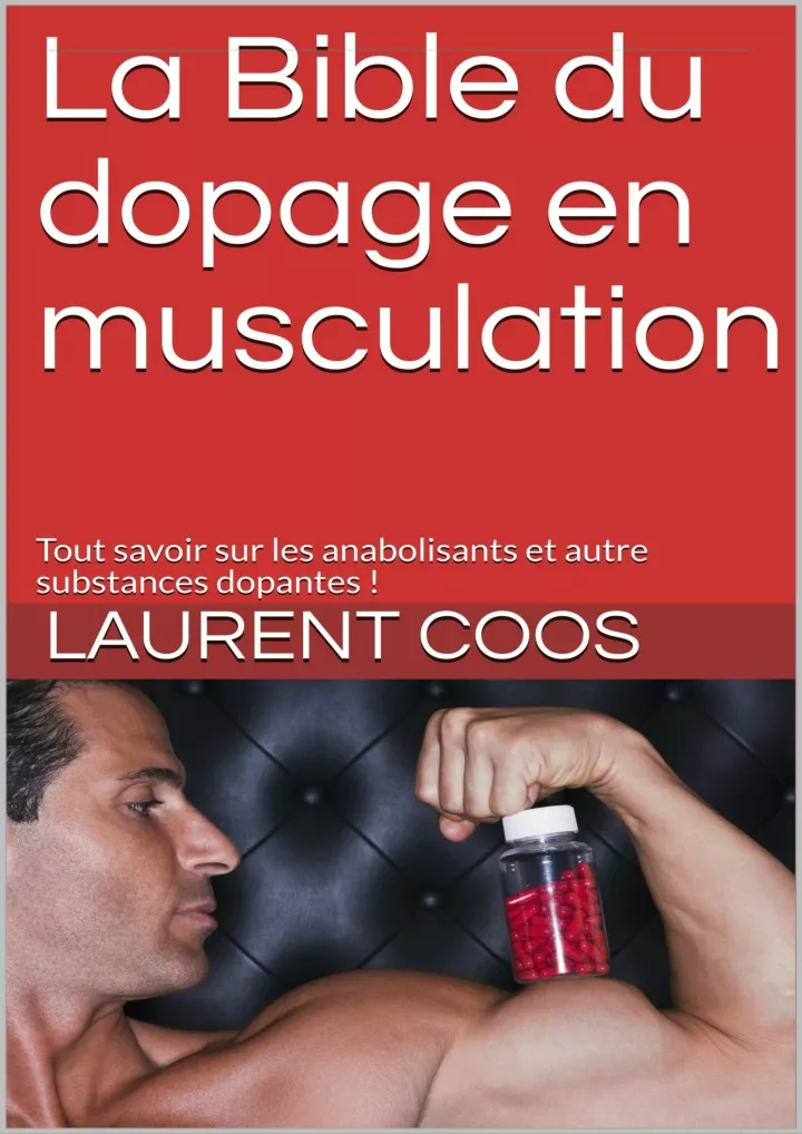 la bible du dopage en musculation tout savoir