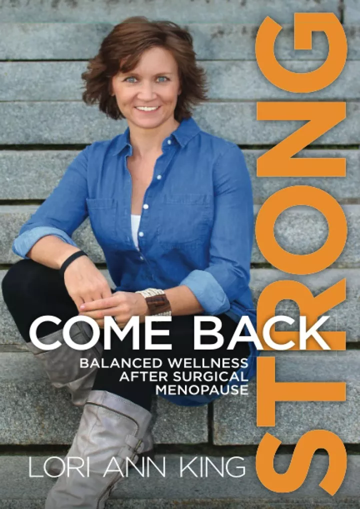 come back strong balanced wellness after surgical