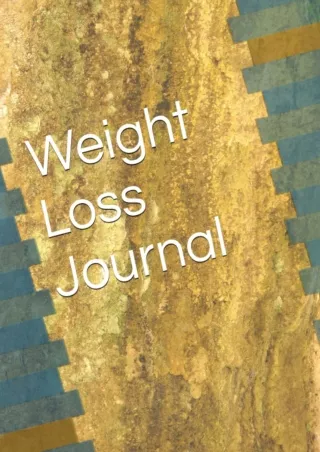 PDF BOOK DOWNLOAD Weight Loss Journal bestseller