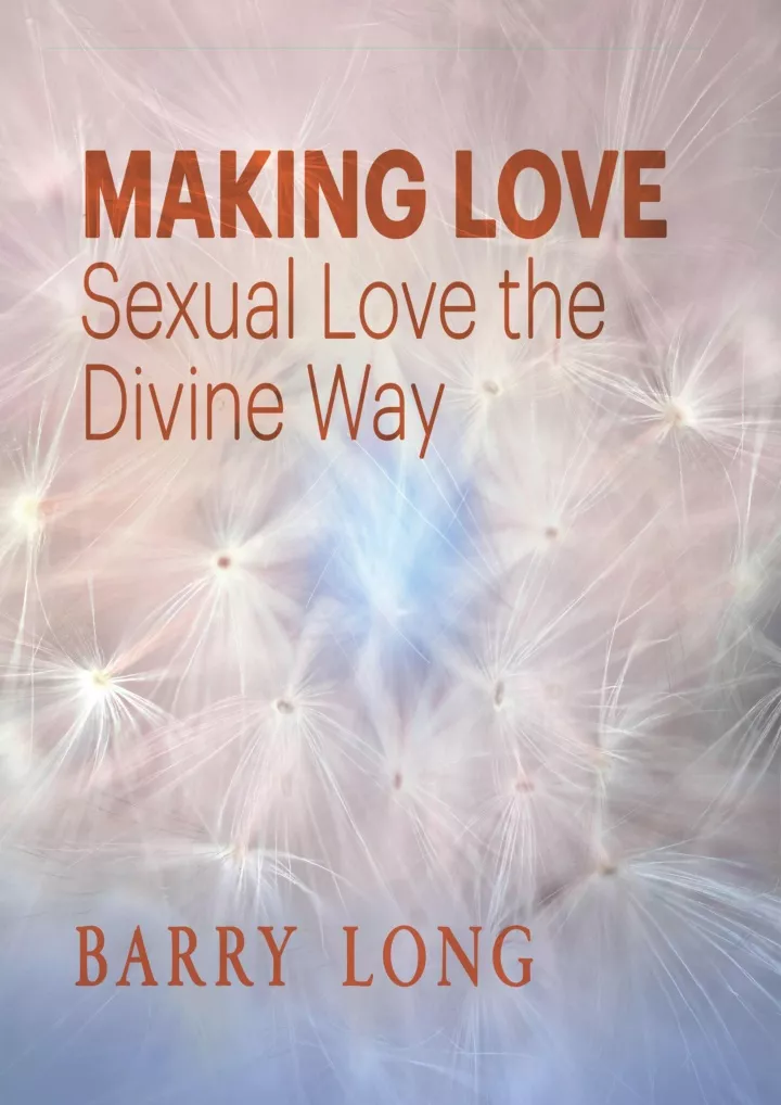making love sexual love the divine way download