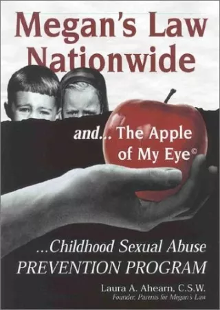 [PDF] DOWNLOAD FREE Megan's Law Nationwide and ... The Apple Of My Eye Childhood