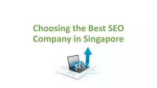 Choosing the Best SEO Company in Singapore