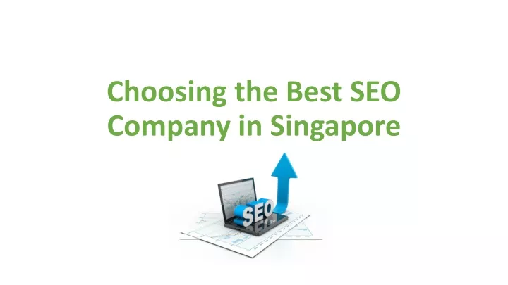 choosing the best seo company in singapore