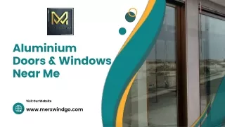 aluminium doors windows near me