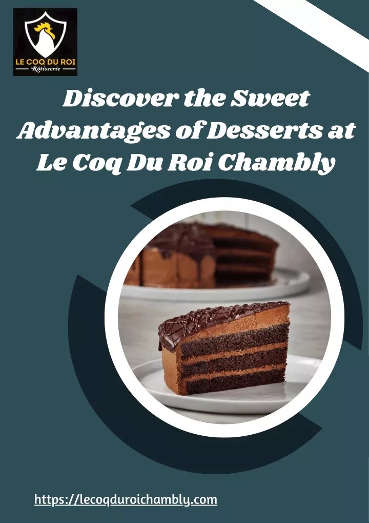 discover the sweet advantages of desserts