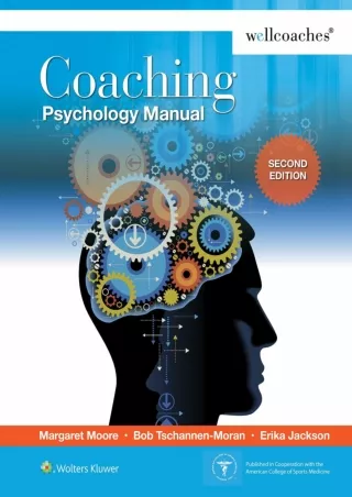[PDF] DOWNLOAD Coaching Psychology Manual