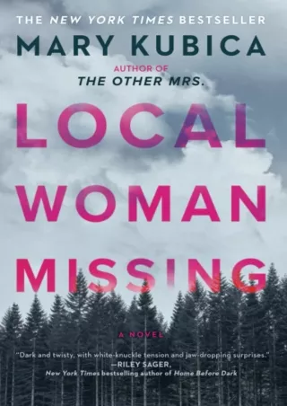 PDF_ Local Woman Missing: A Novel of Domestic Suspense