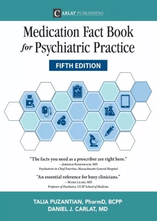 PDF_ Medication Fact Book for Psychiatric Practice, Fifth Edition