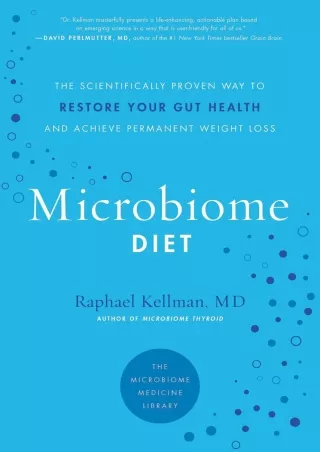 PDF_ The Microbiome Diet: The Scientifically Proven Way to Restore Your Gut Health